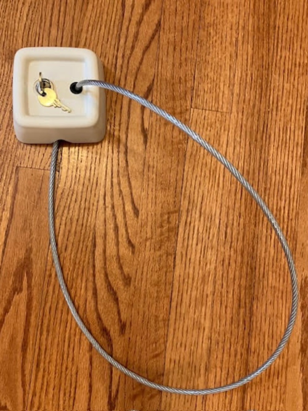 Wall Mounted Security Cable Lock